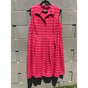 Talbots button down dress